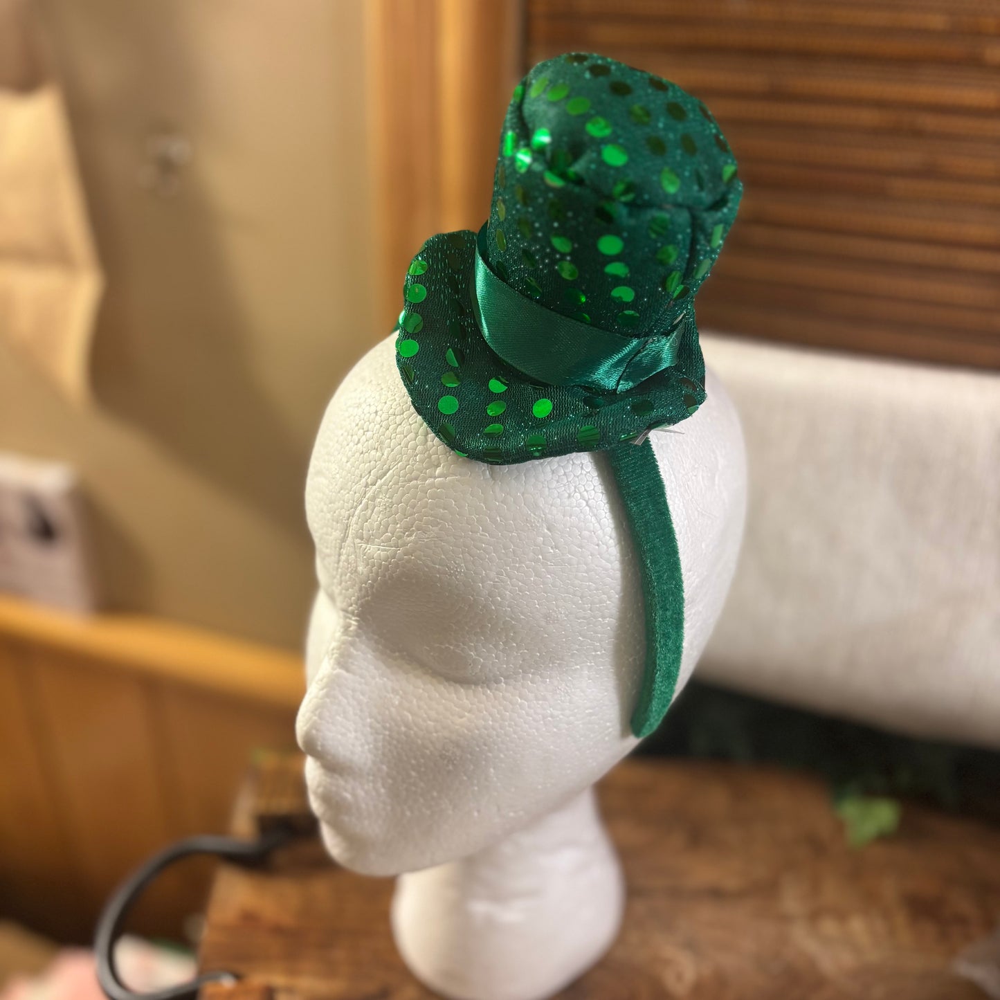 St. Patrick’s Day Headband • Bow or Top Hat