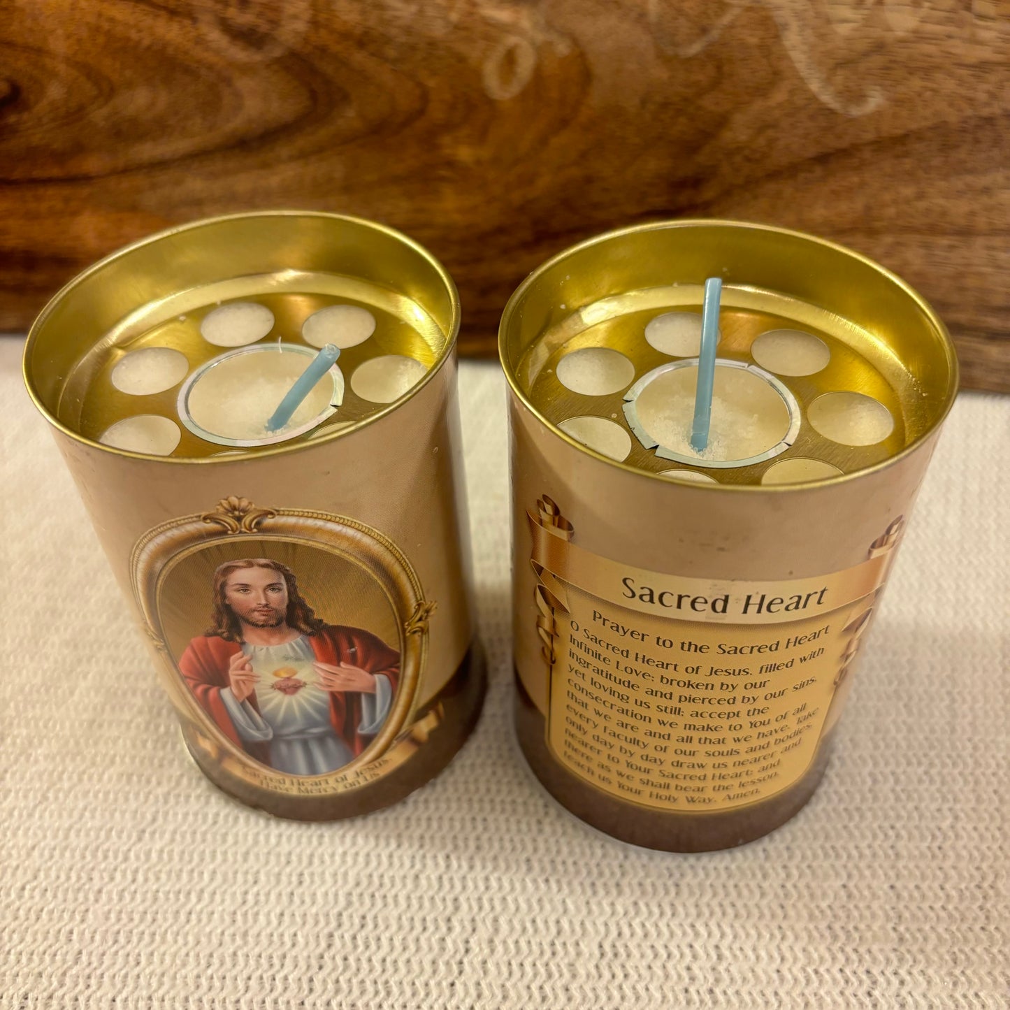 Sacred Heart Devotional Candle