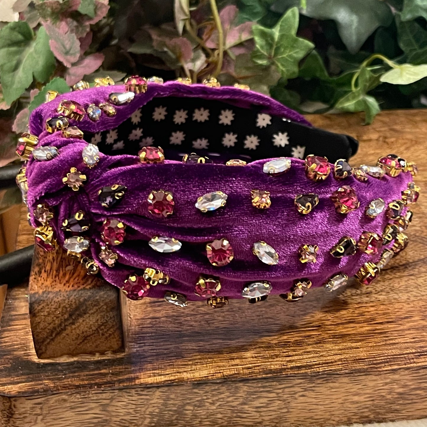 Rhinestone Beaded Headband