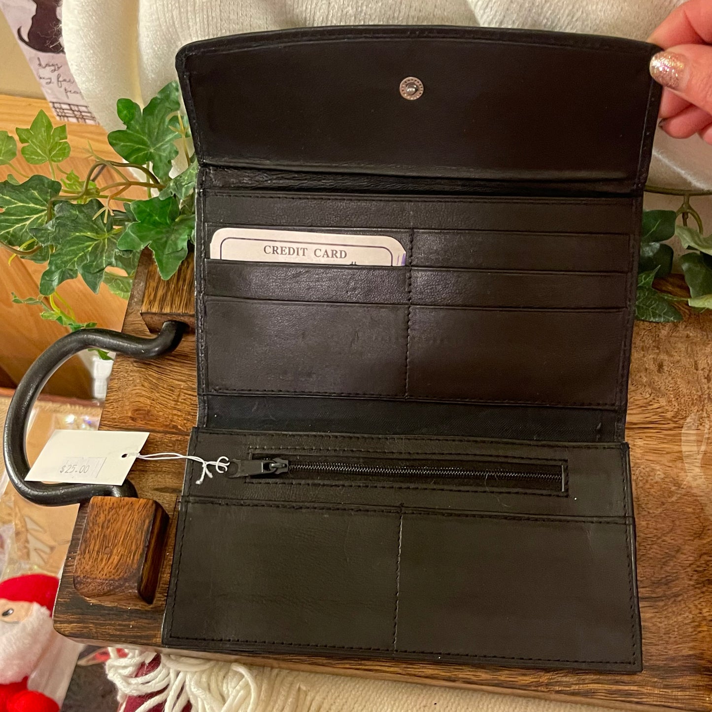 Women’s Black Genuine Leather Wallet