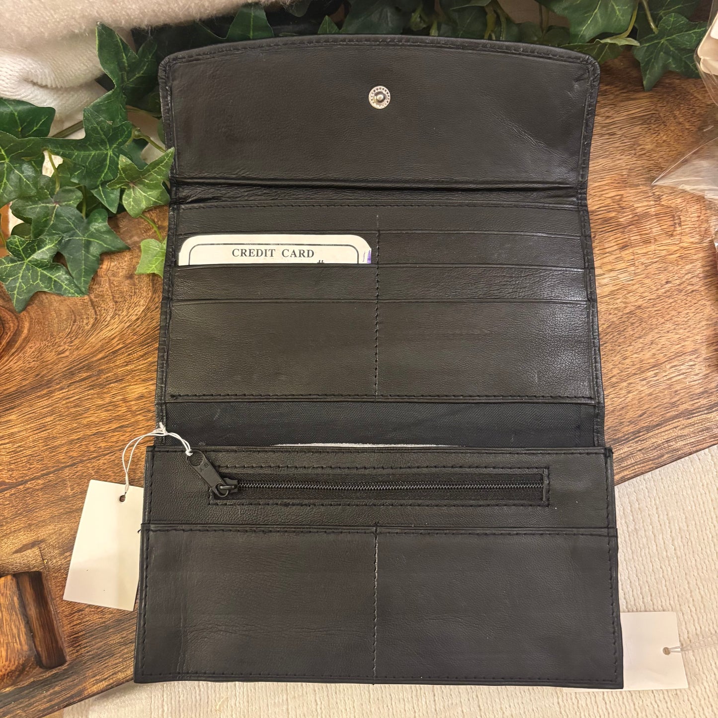 Women’s Black Genuine Leather Wallet