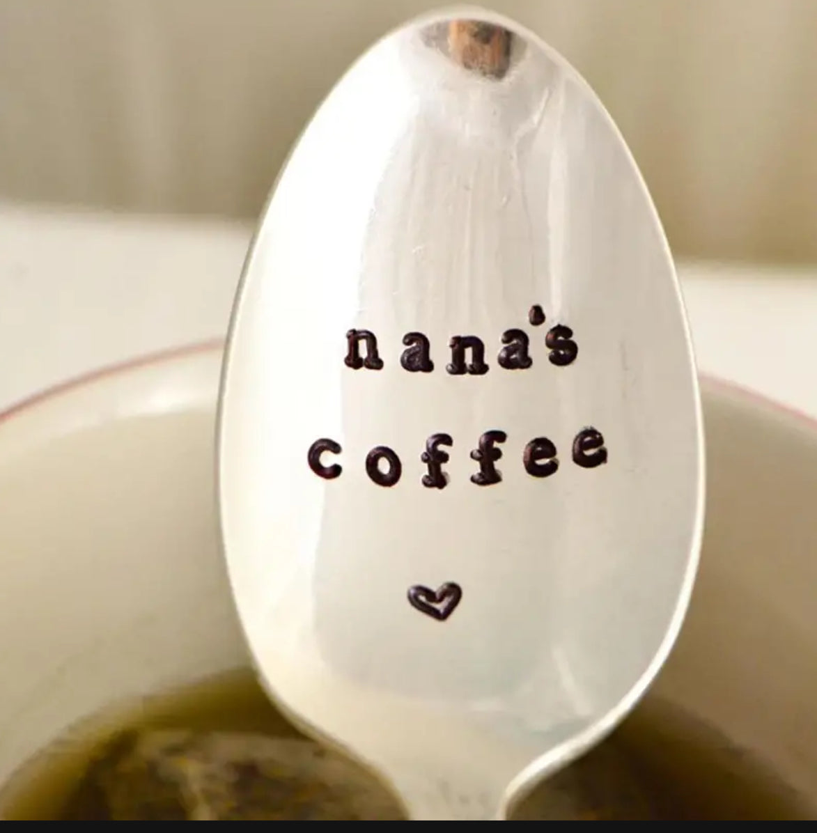 Gigi’s 20oz Stainless Steel Tumbler and Nana’s Coffee Spoon