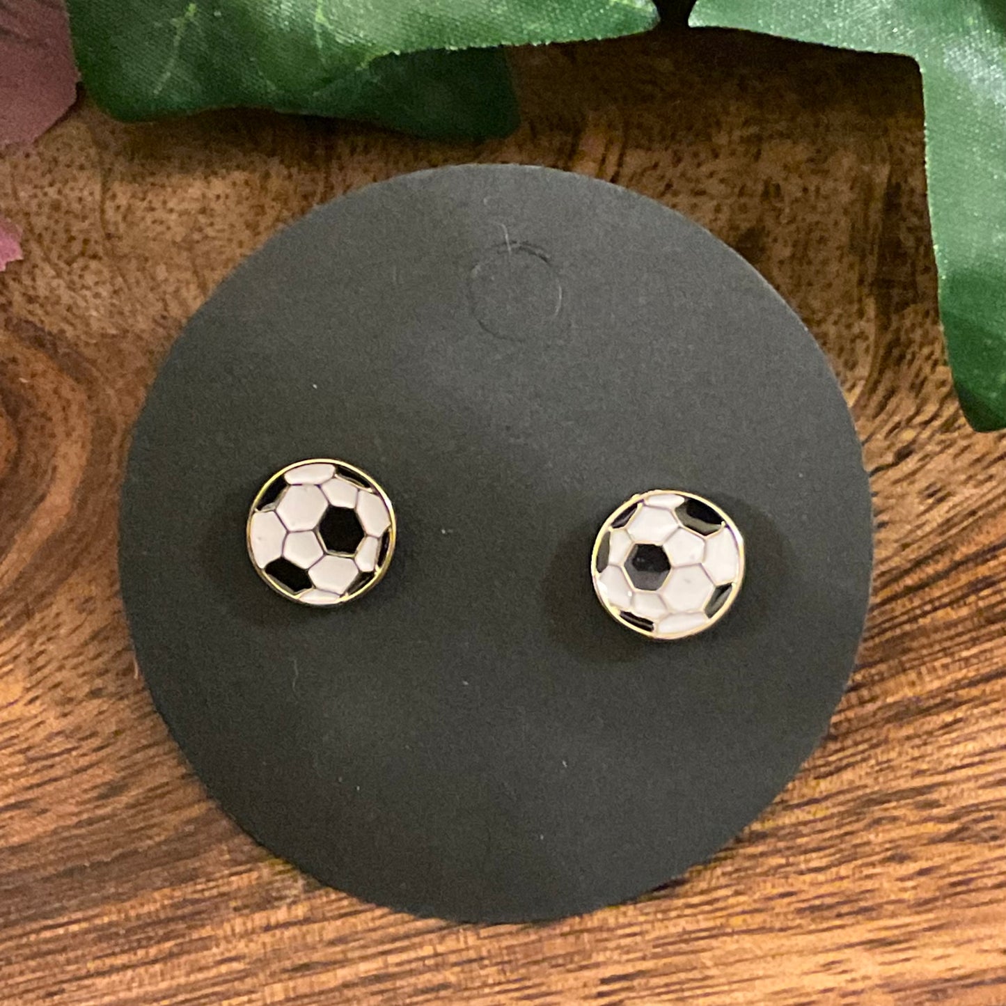 Soccer Earrings