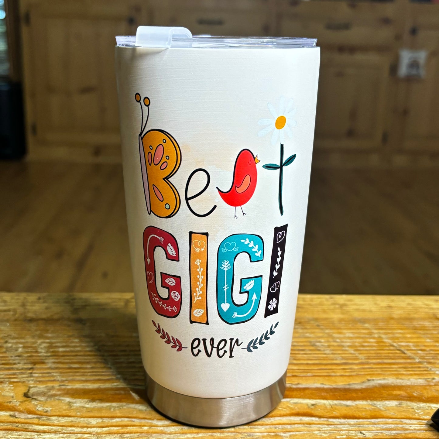 Gigi’s 20oz Stainless Steel Tumbler and Nana’s Coffee Spoon