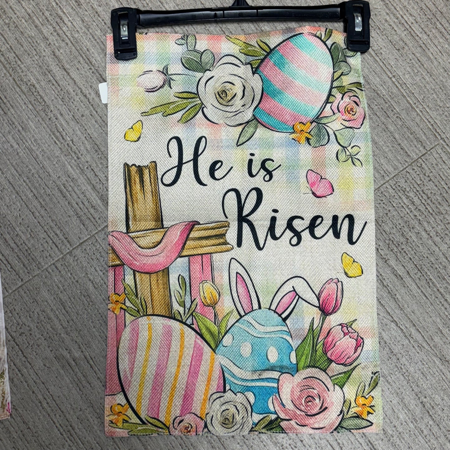 Easter Festive Garden Flag • Flag Stand