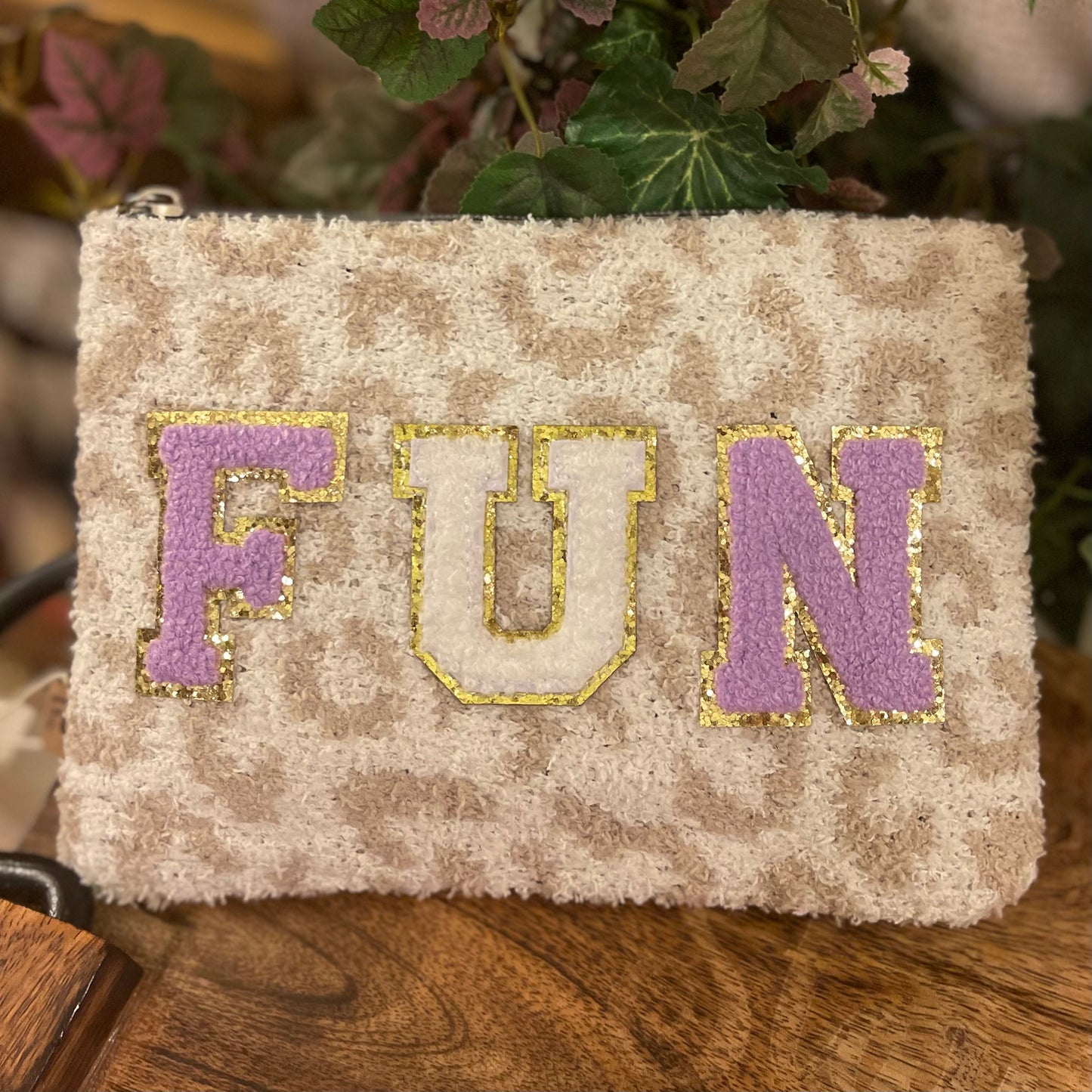 ComfyLuxe Leopard Print Travel Pouch