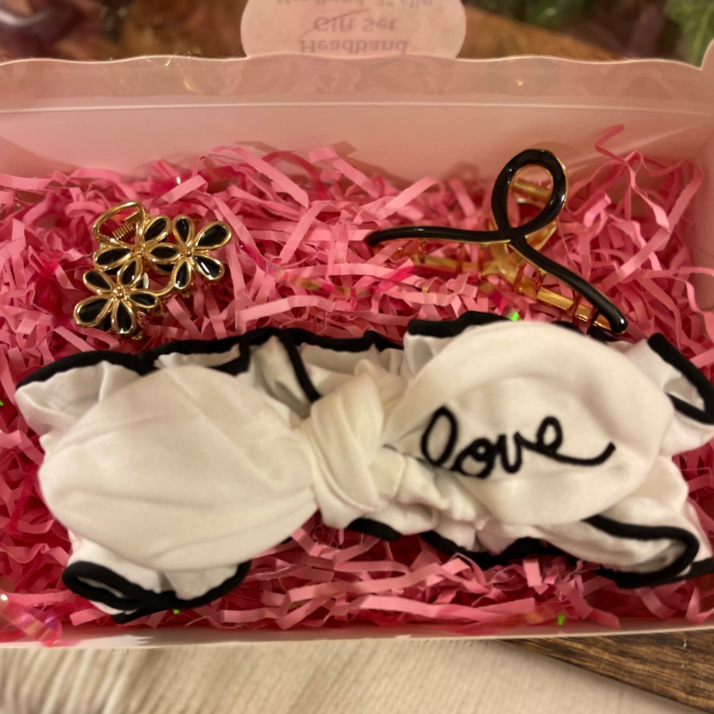 Spa Headband & Claw Cip Gift Set
