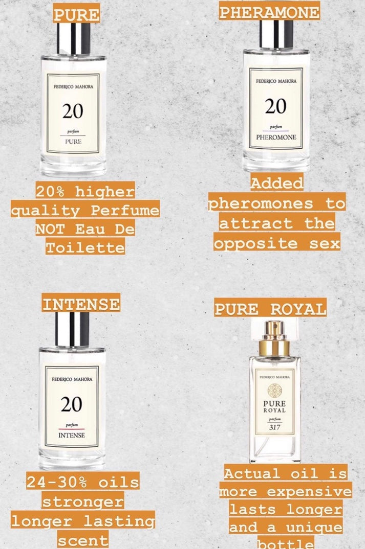 FM PERFUME ~ Mens Pure and Royal Collection