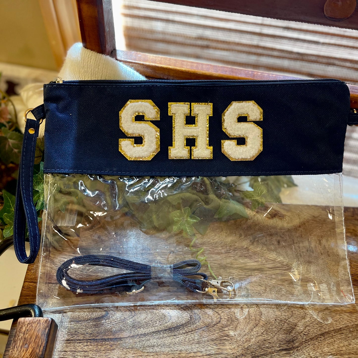 Stadium Bags: Clear Crossbody Purse • SHS