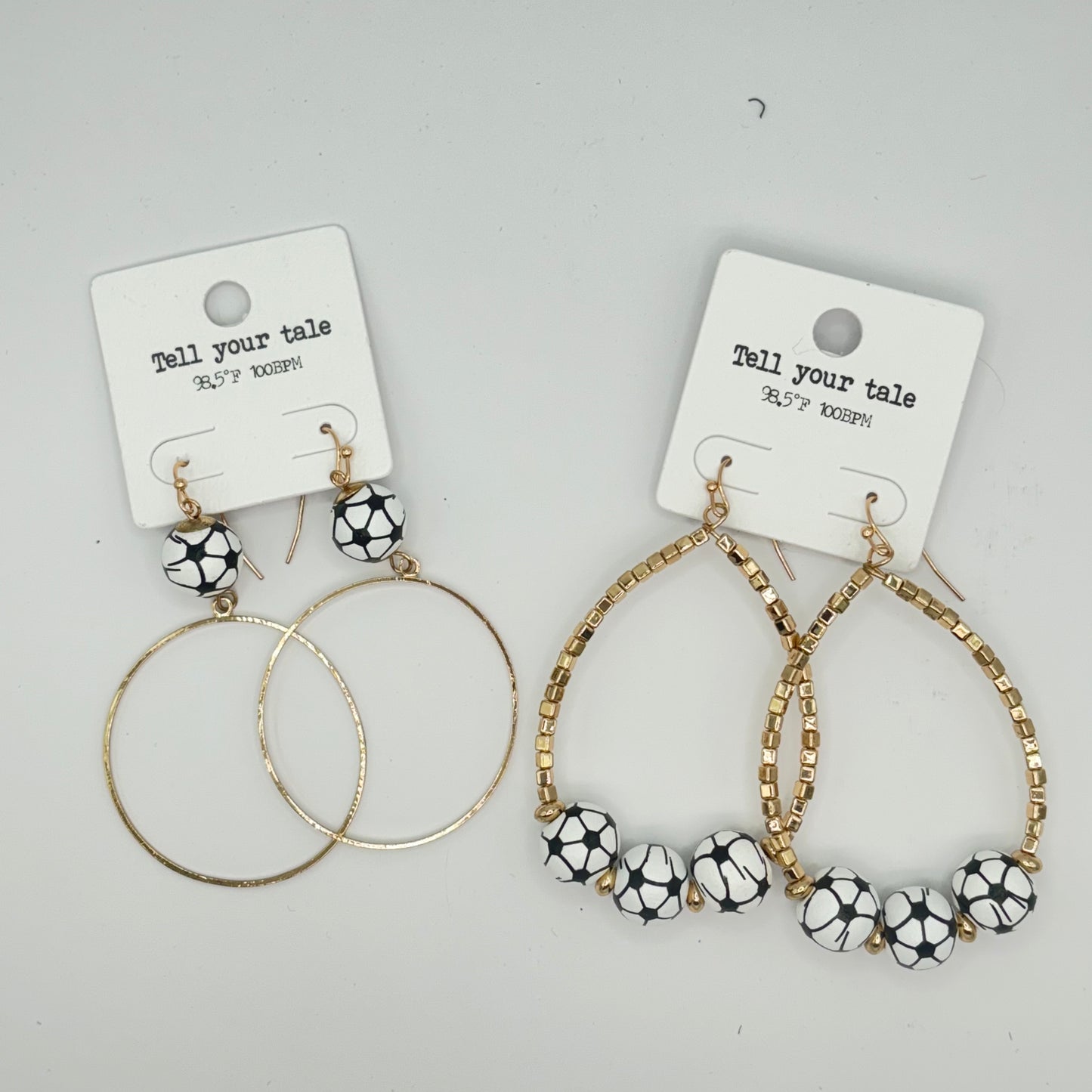 Rhinestone Encrusted Soccer Bolo Bracelet