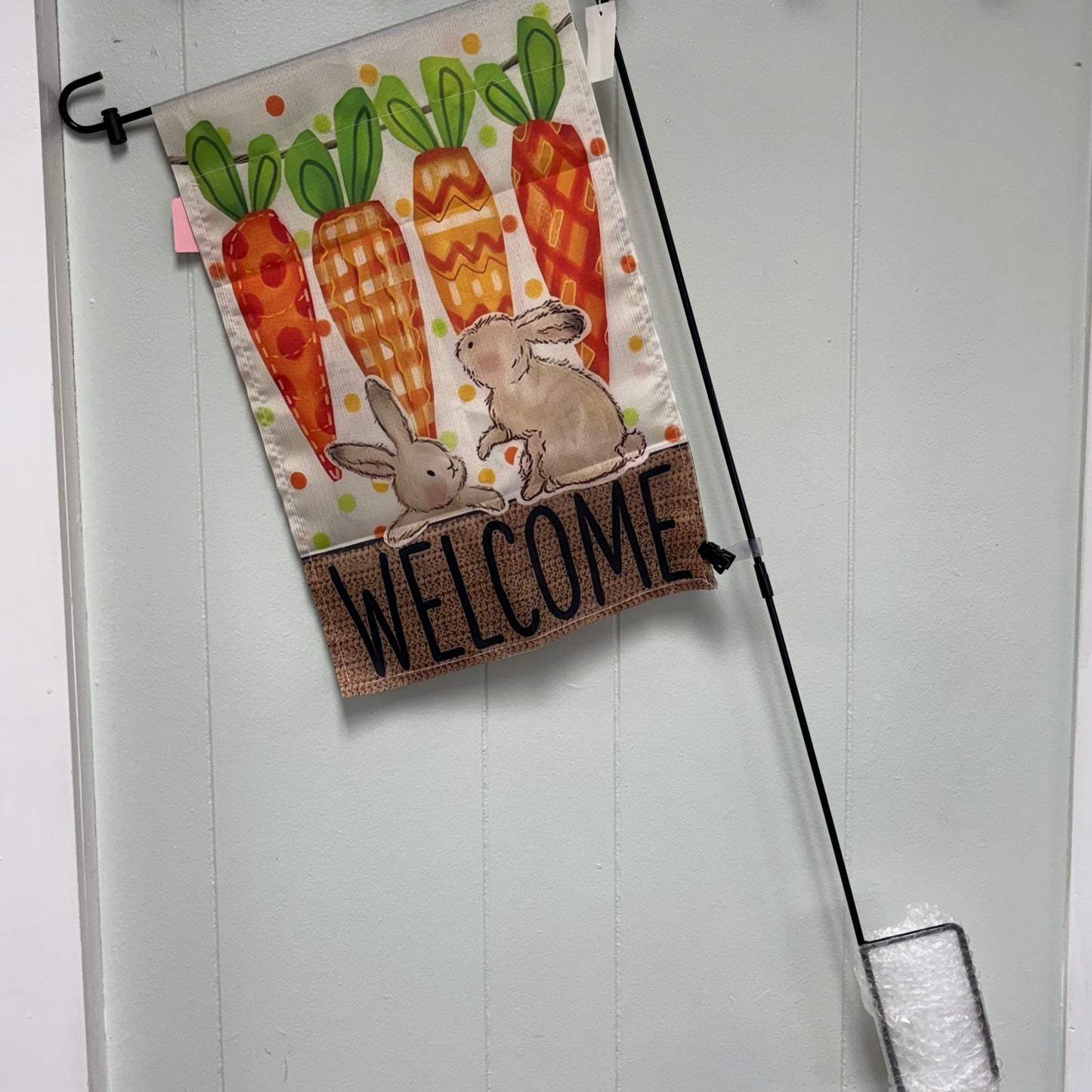 Easter Festive Garden Flag • Flag Stand