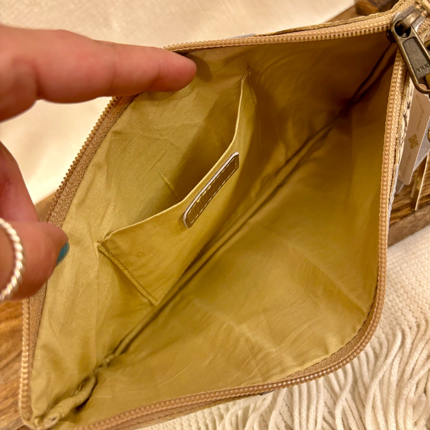 Gold Arizona Crossbody Purse