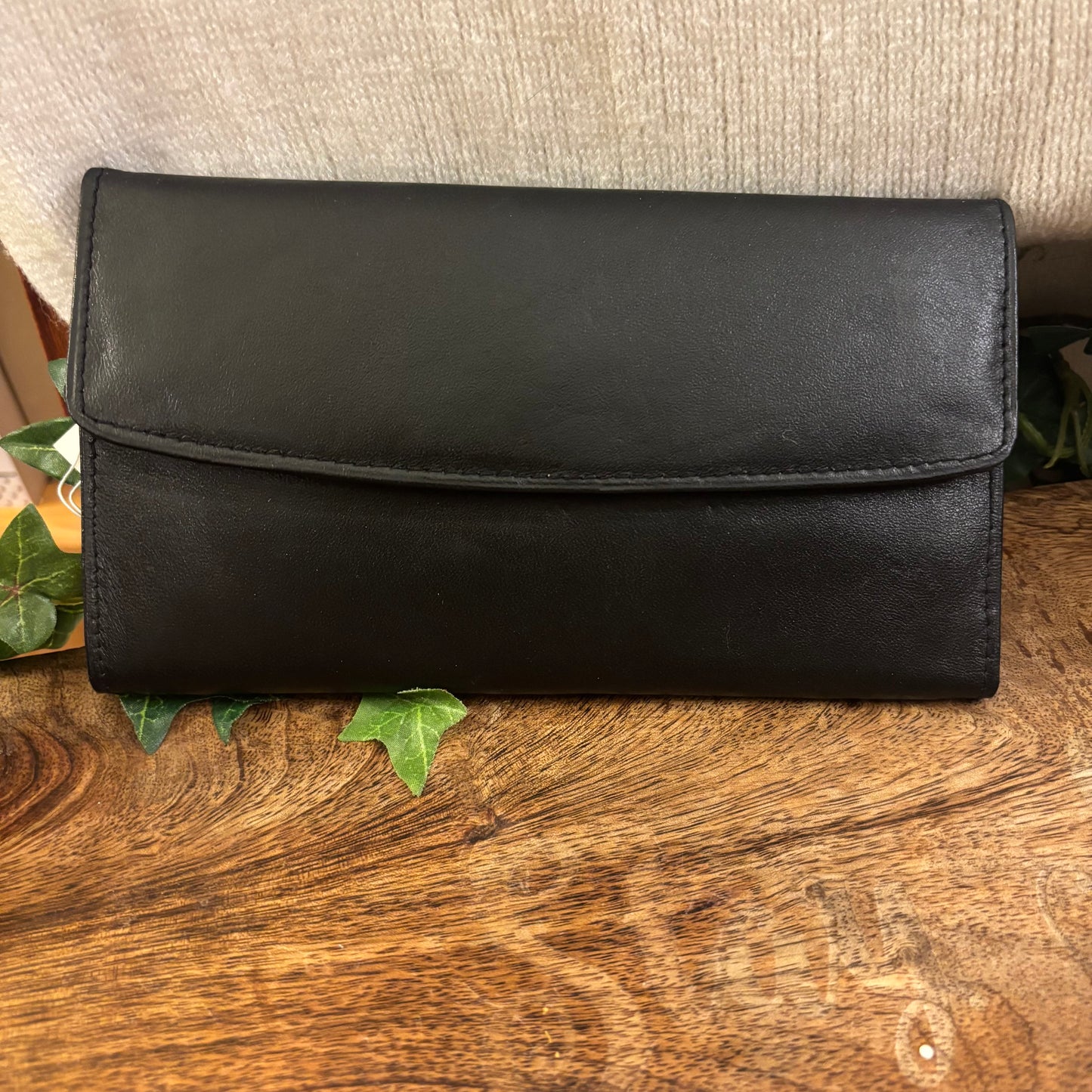 Women’s Black Genuine Leather Wallet
