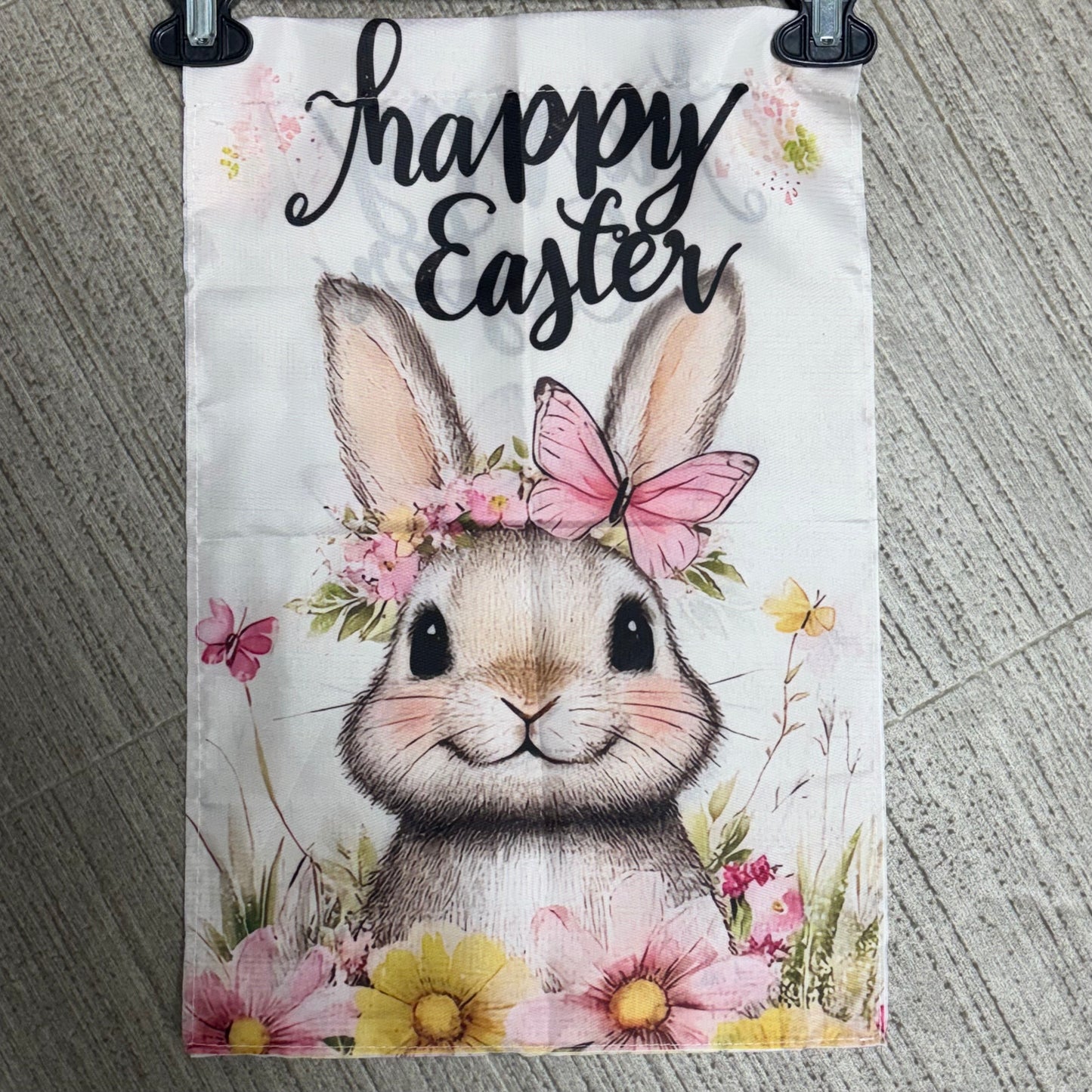 Easter Festive Garden Flag • Flag Stand