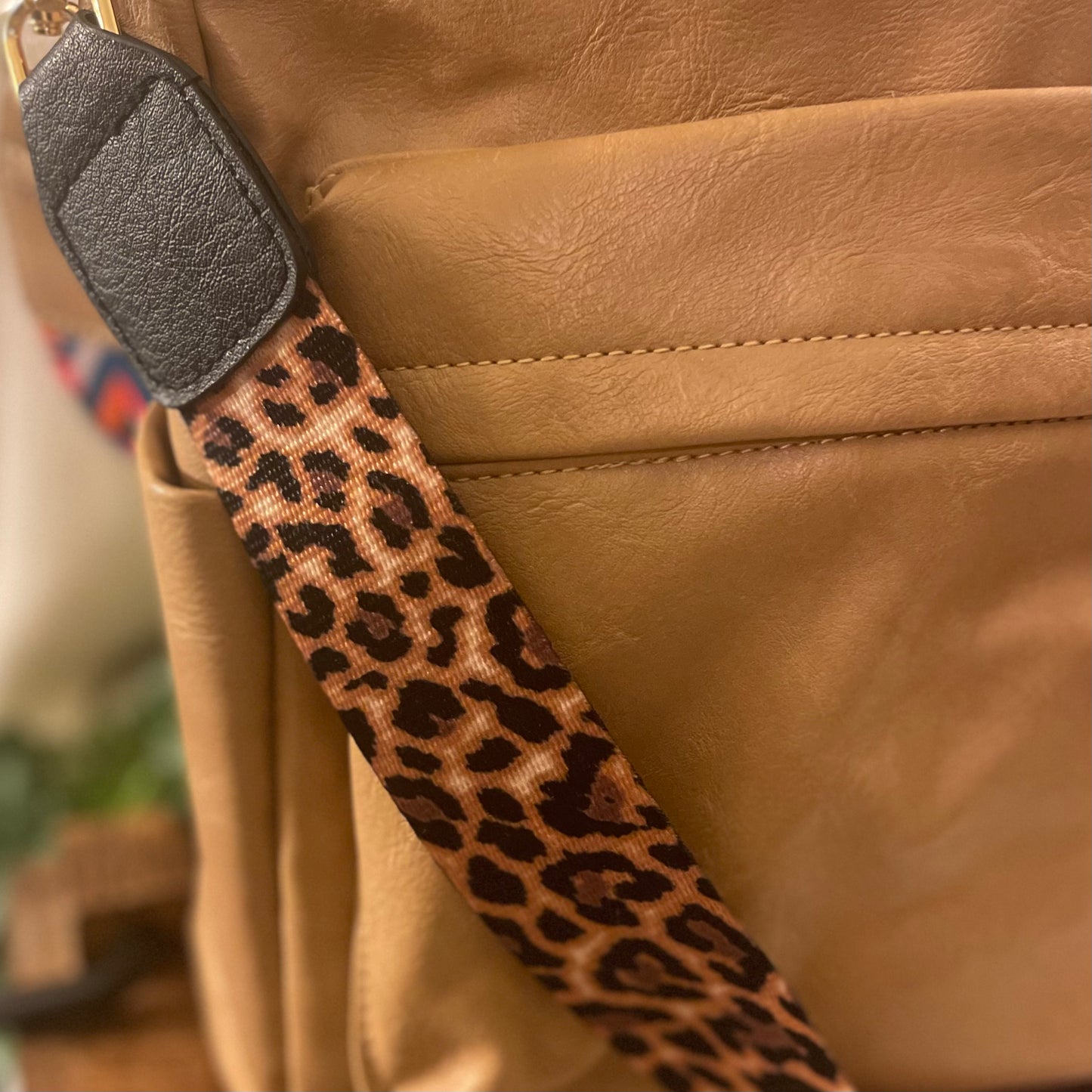 Replacement Guitar Purse Strap in the Color Mustard Gold