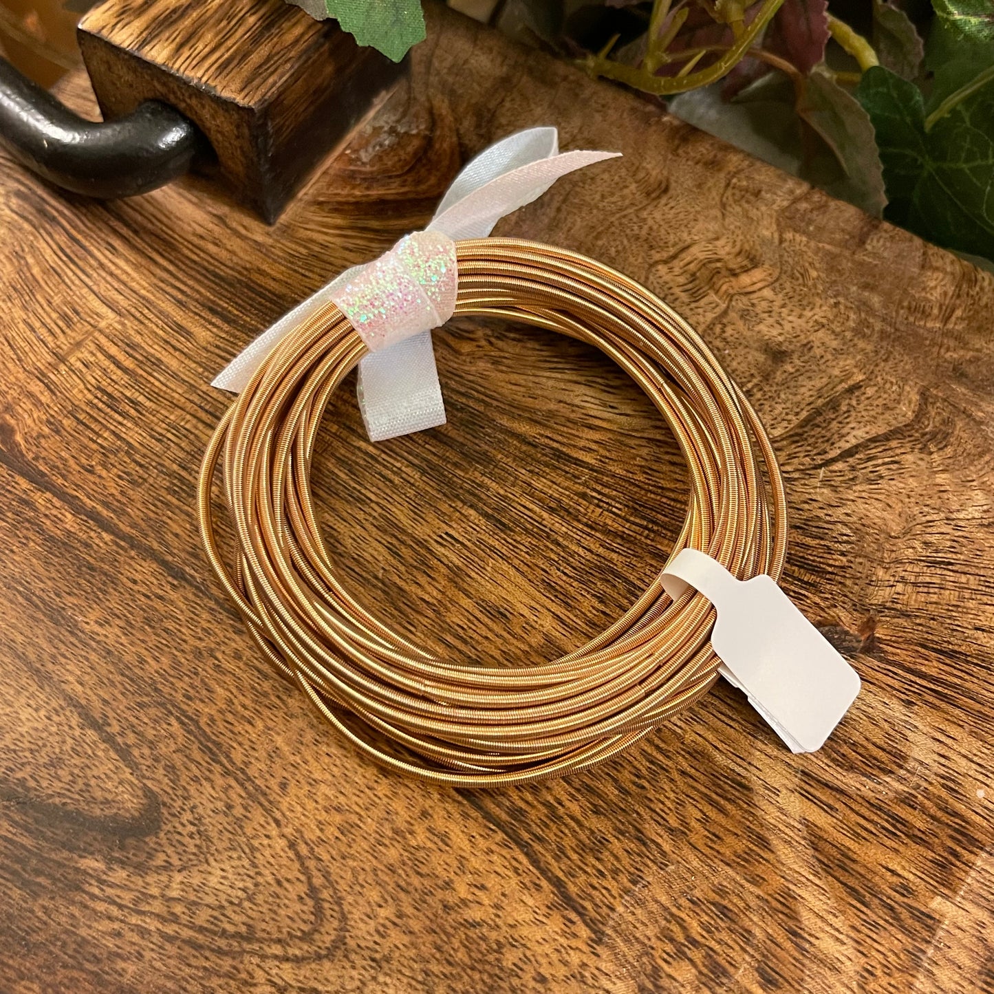 Guitar String Bracelet Stack