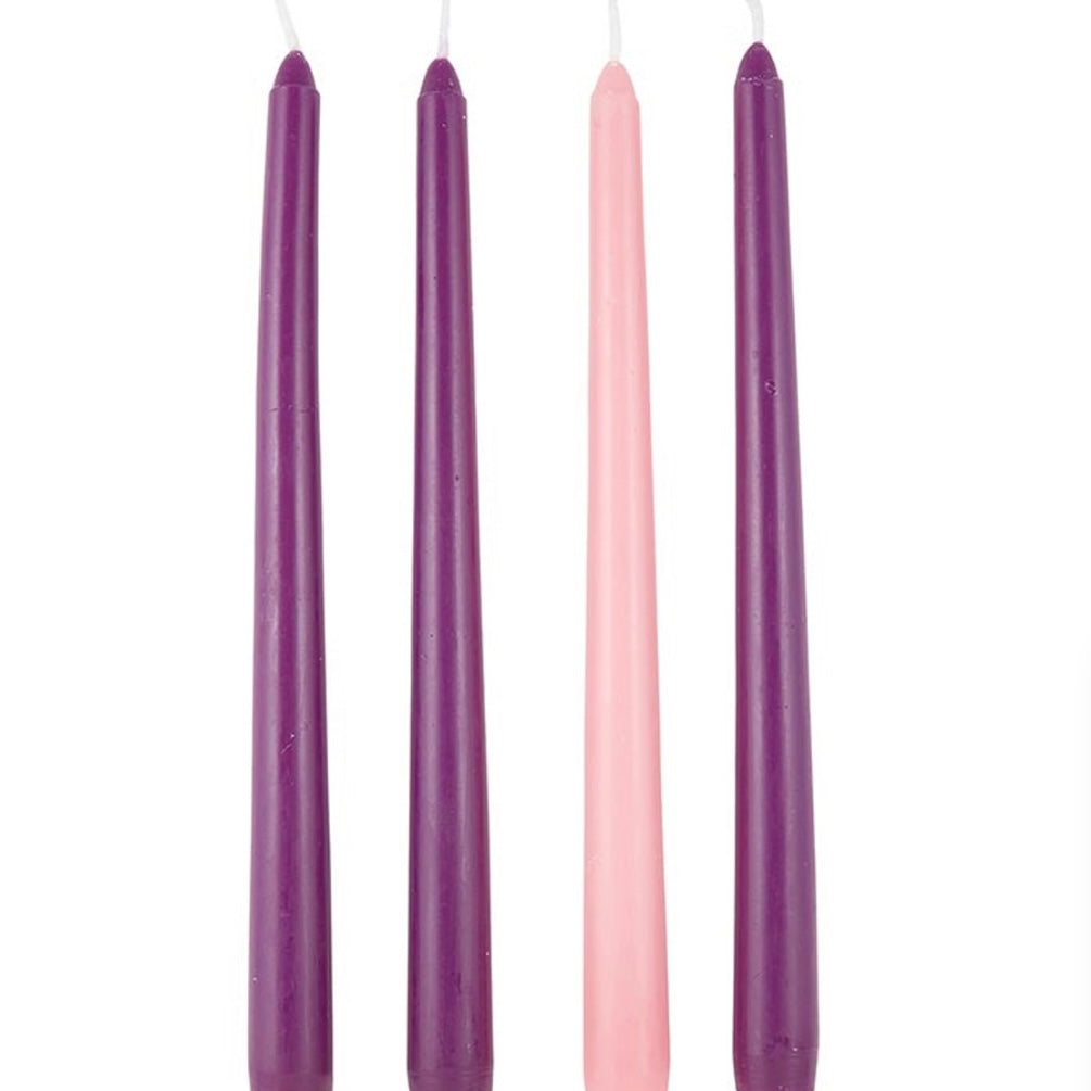 Christmas: Advent Candle Set 10”