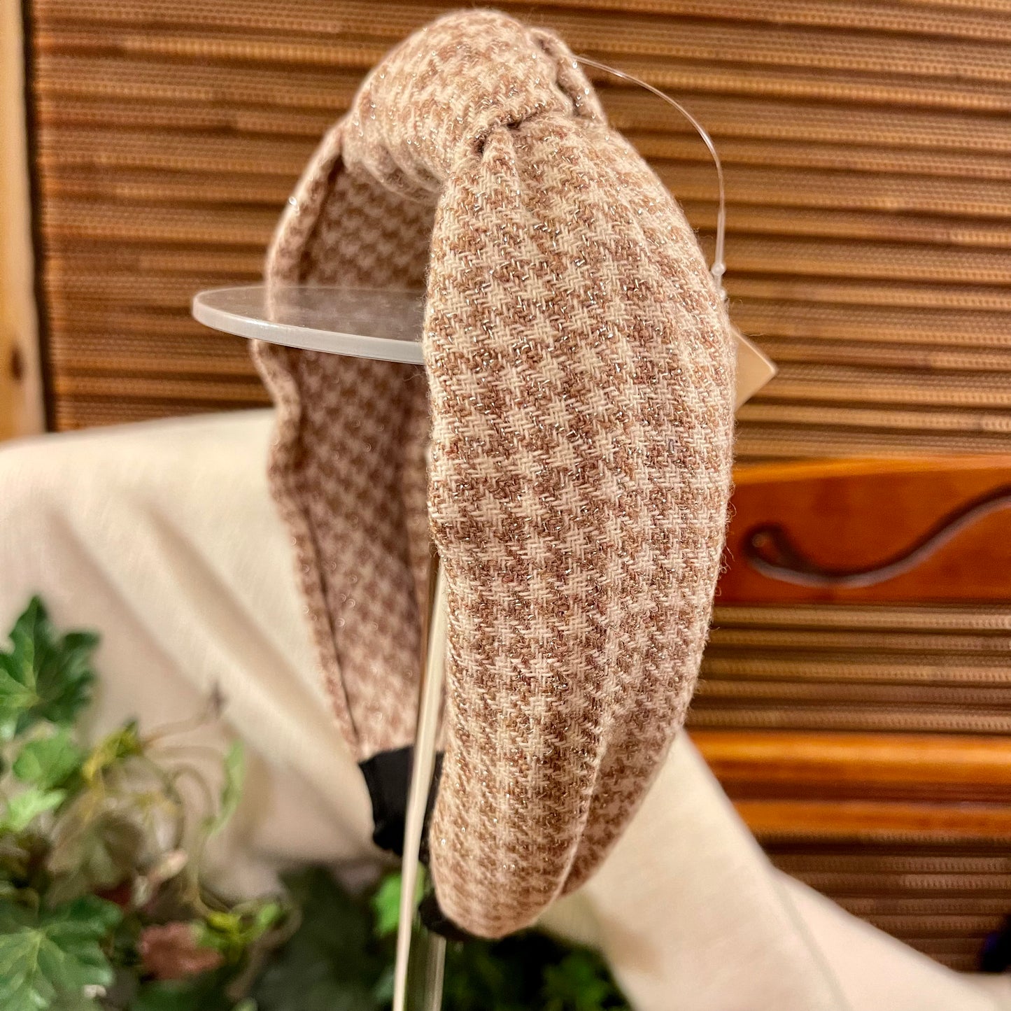 Checkered Headband Adult One Size