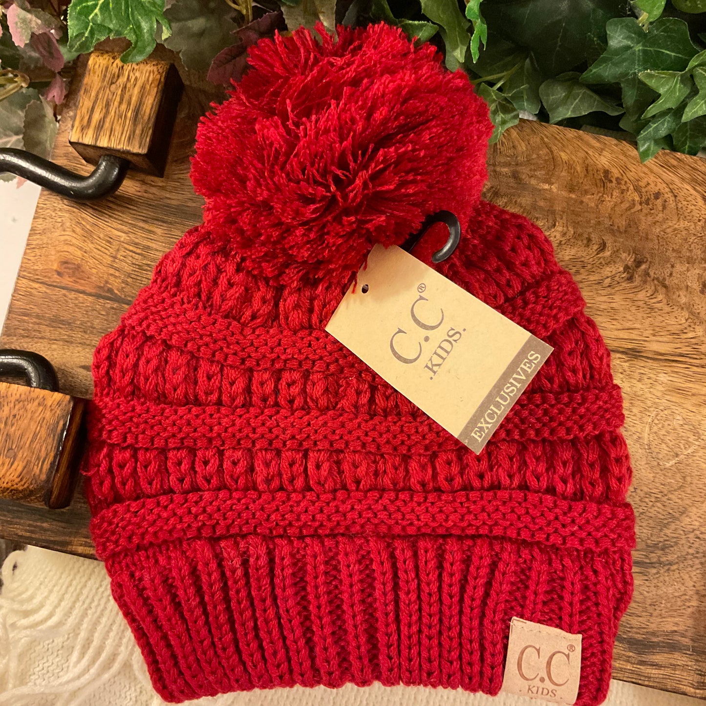 C.C® Kids Beanie Pom Beanie Hat