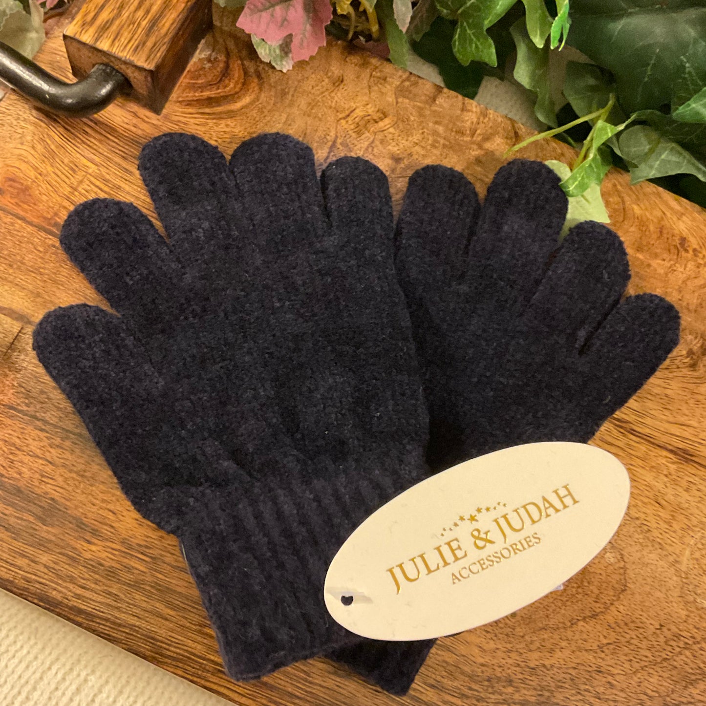 Navy Kids Gloves