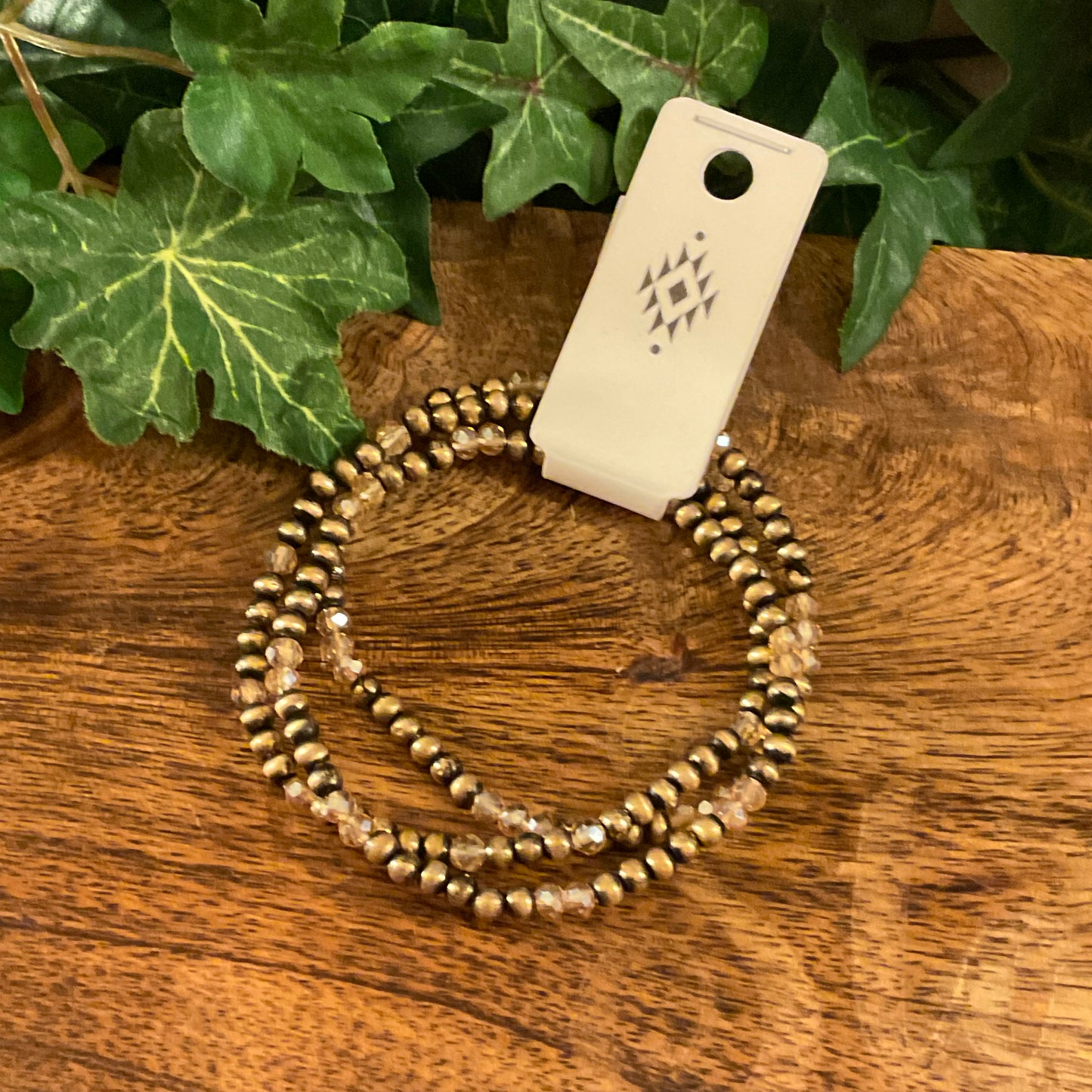 Bracelets - Stretch Bracelet Set - Bronze