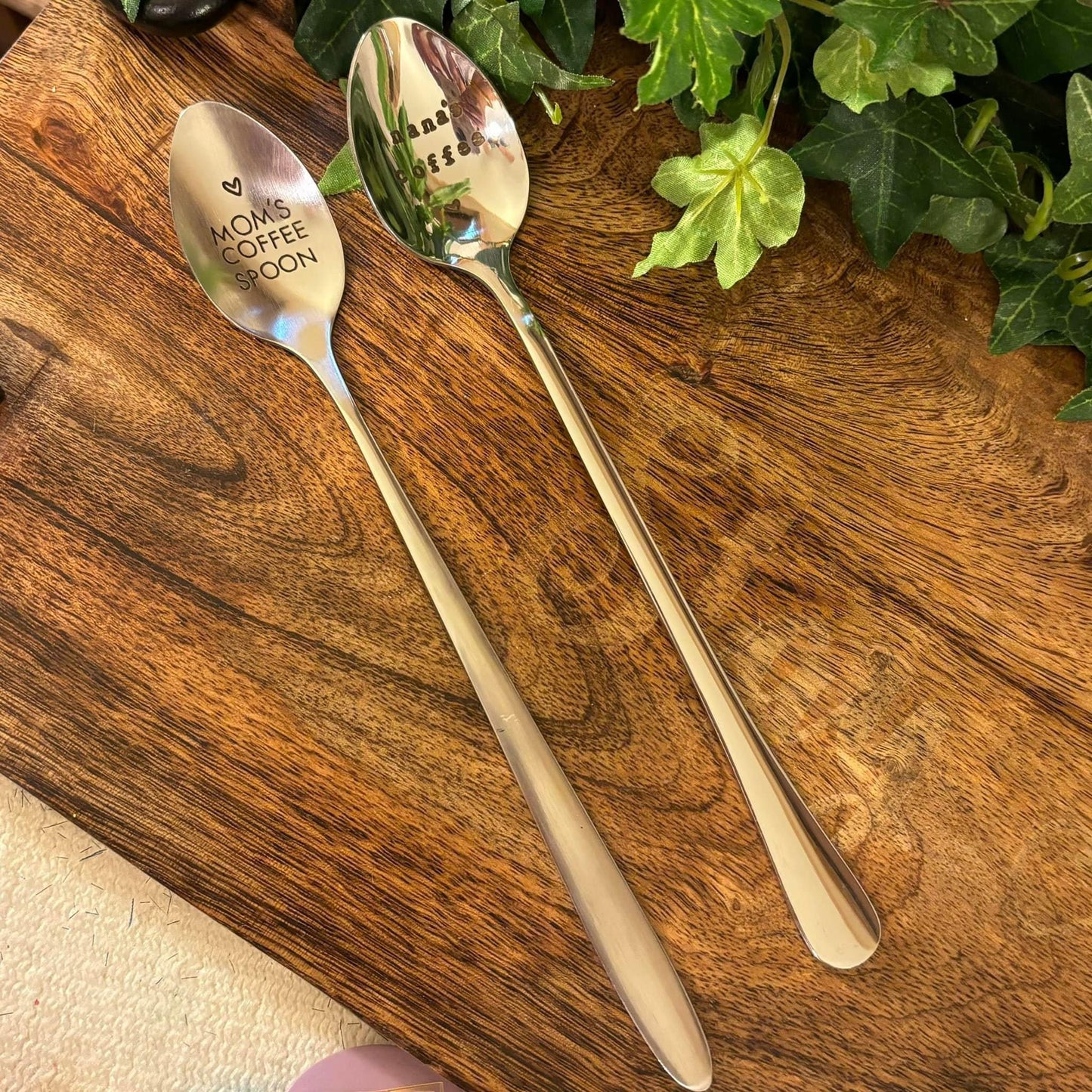Gigi’s 20oz Stainless Steel Tumbler and Nana’s Coffee Spoon