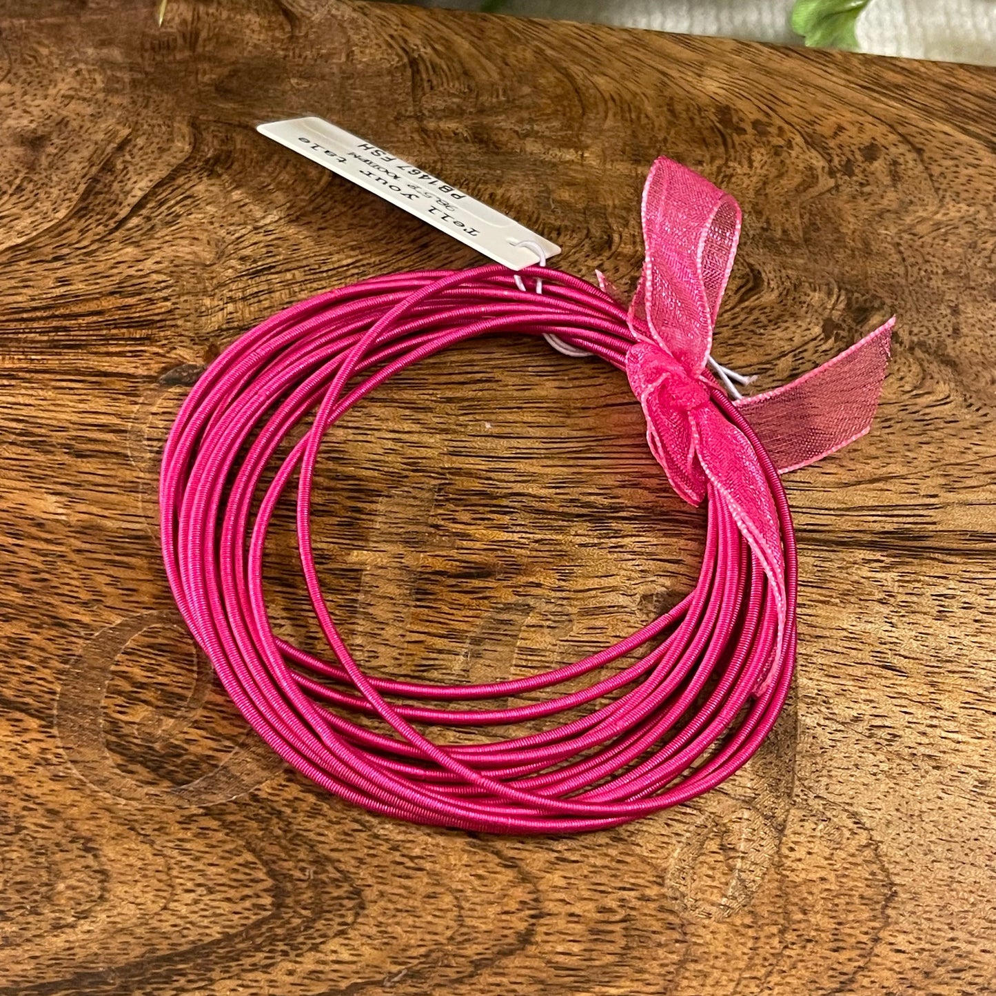 Guitar String Bracelet Stack