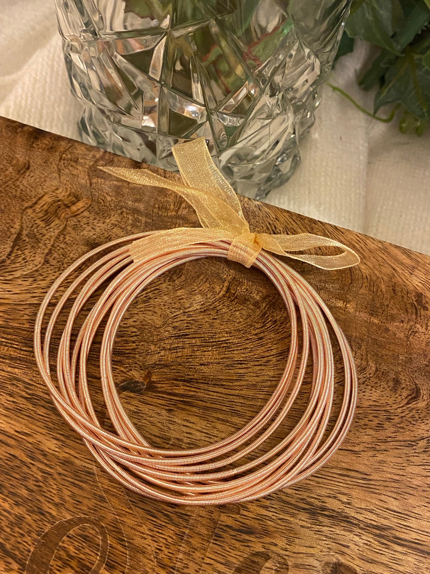 Guitar String Bracelet Stack