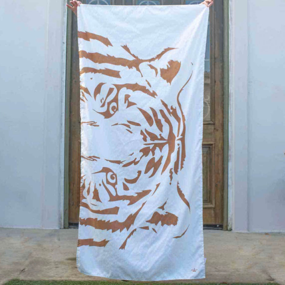 Leopard Print Quick Dry Beach Towel