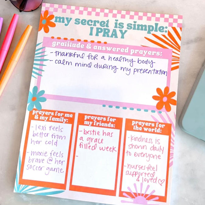 My Secret is Simple Notepad