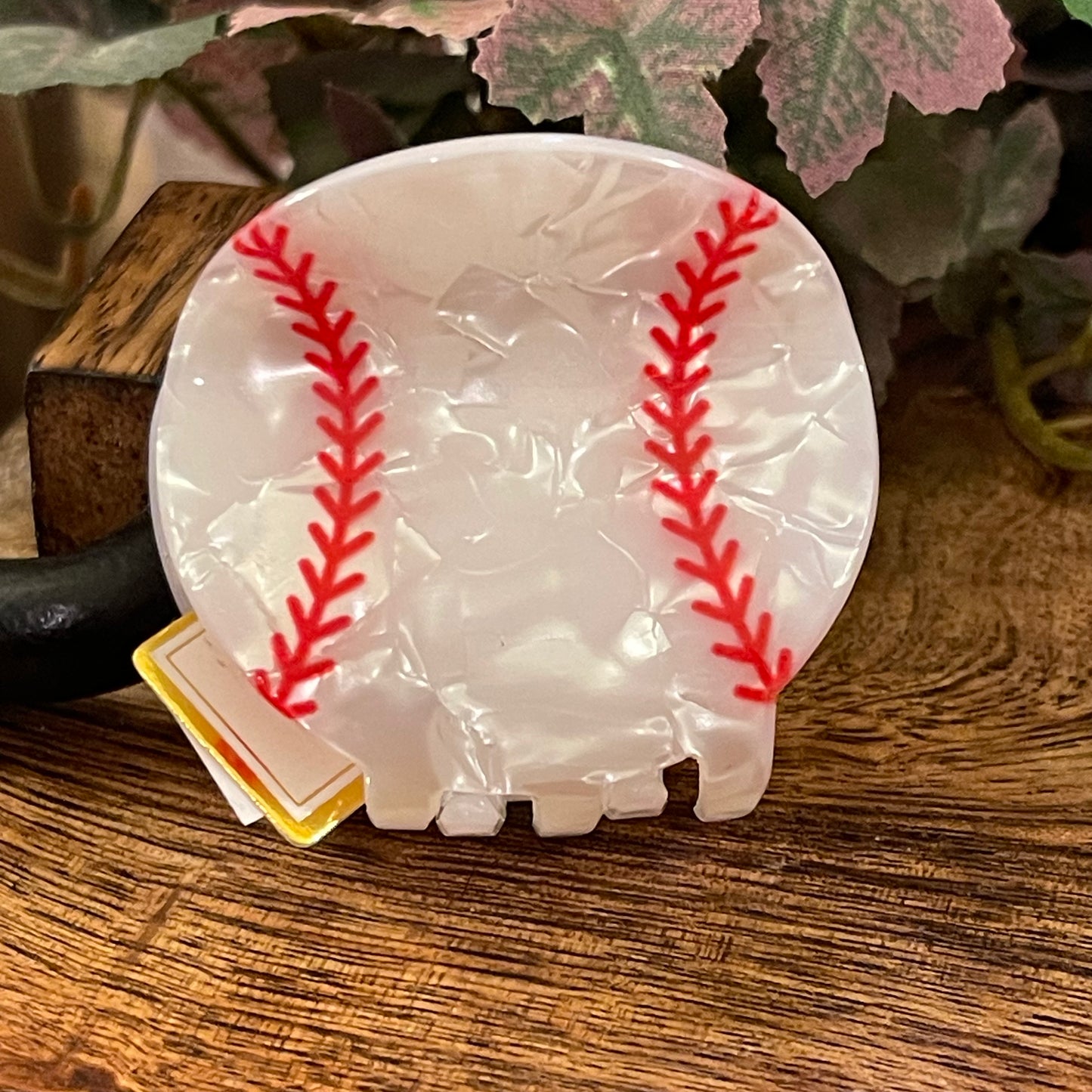 Baseball or Softball Hair Claw Clips 1.5”