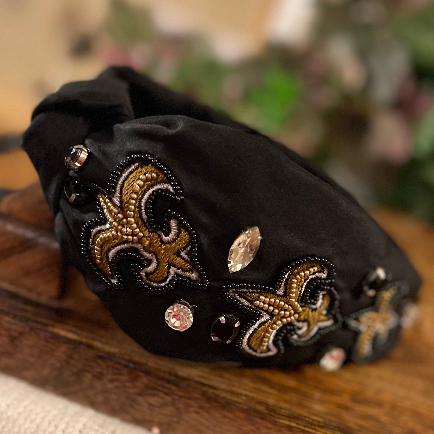 GameDay Seed Bead Headband