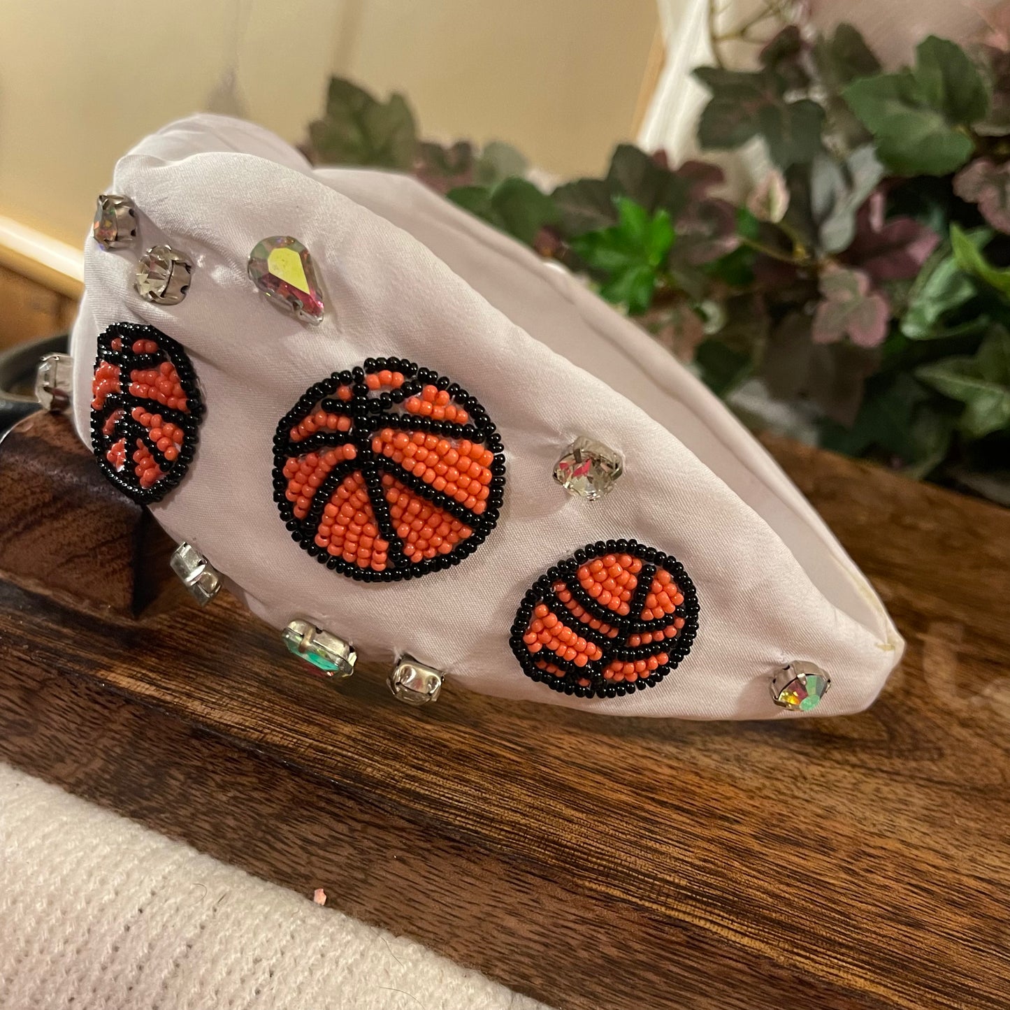 GameDay Seed Bead Headband