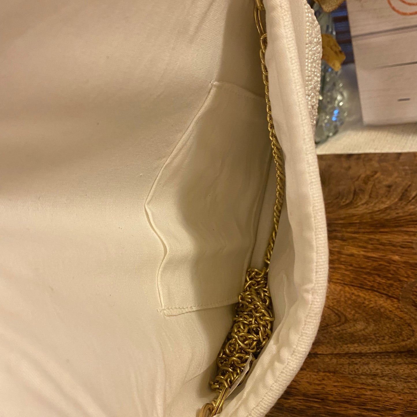Game Day: Purple & Gold Seed Bead Handbag