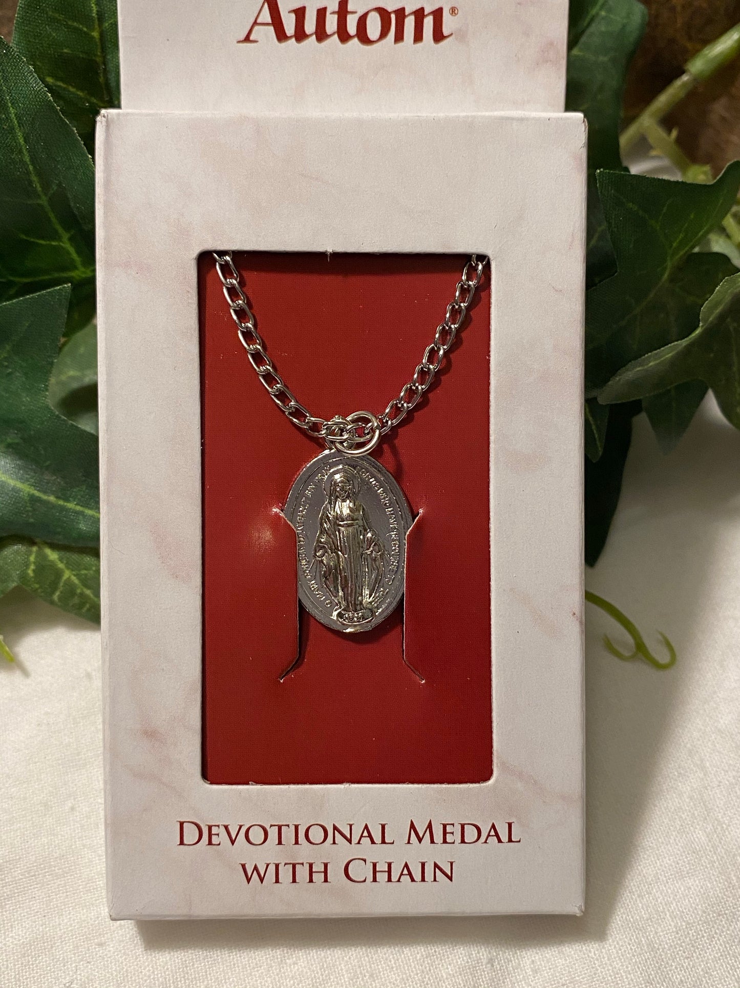devotional metal necklace
