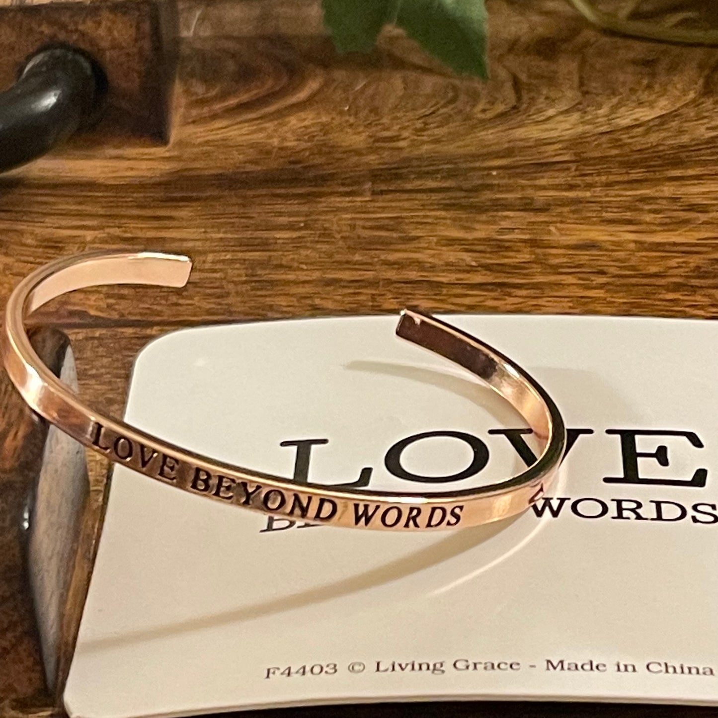 Rose Gold Cuff Bracelet