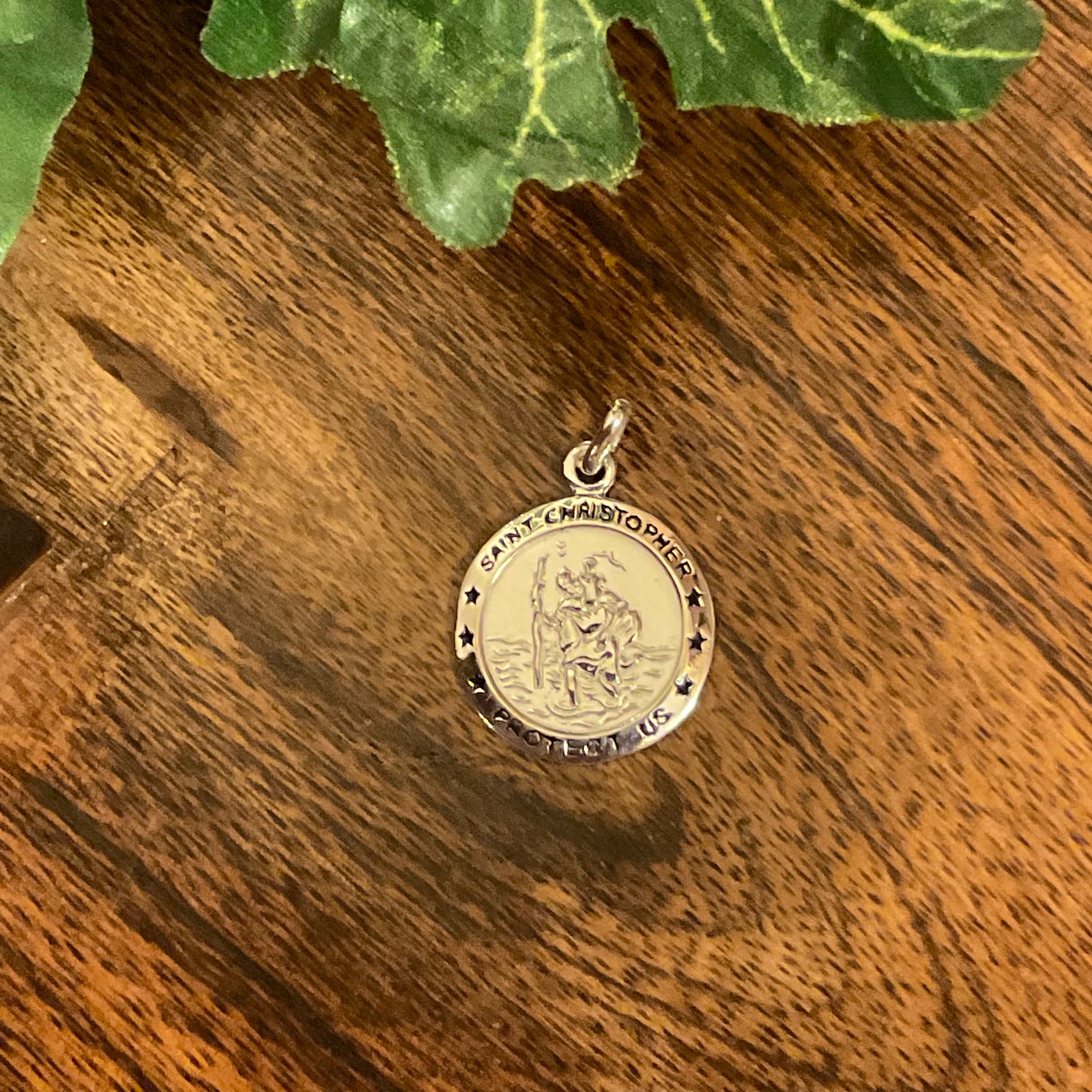 Sterling Silver Saint Christopher Pendant