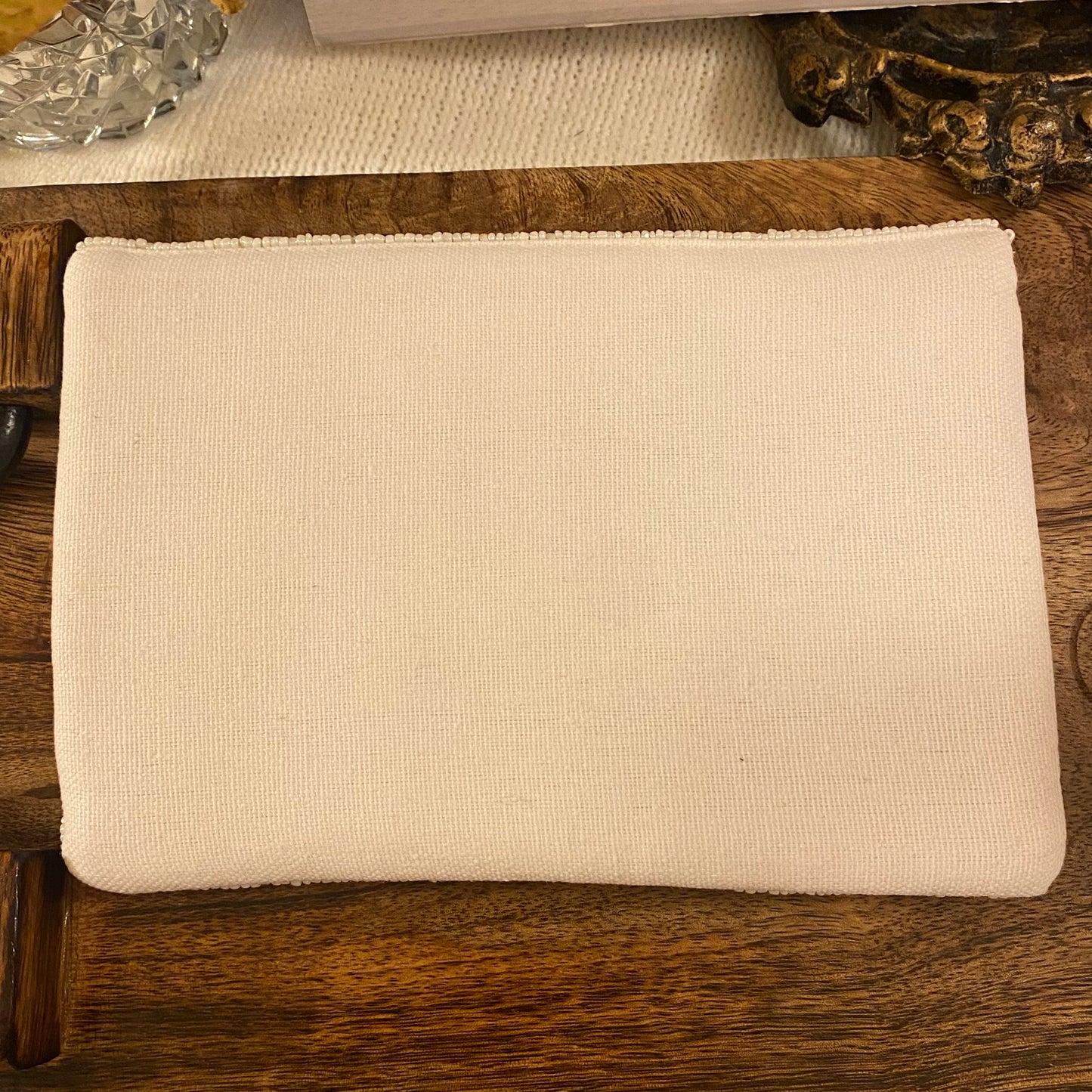 Game Day: Purple & Gold Seed Bead Handbag