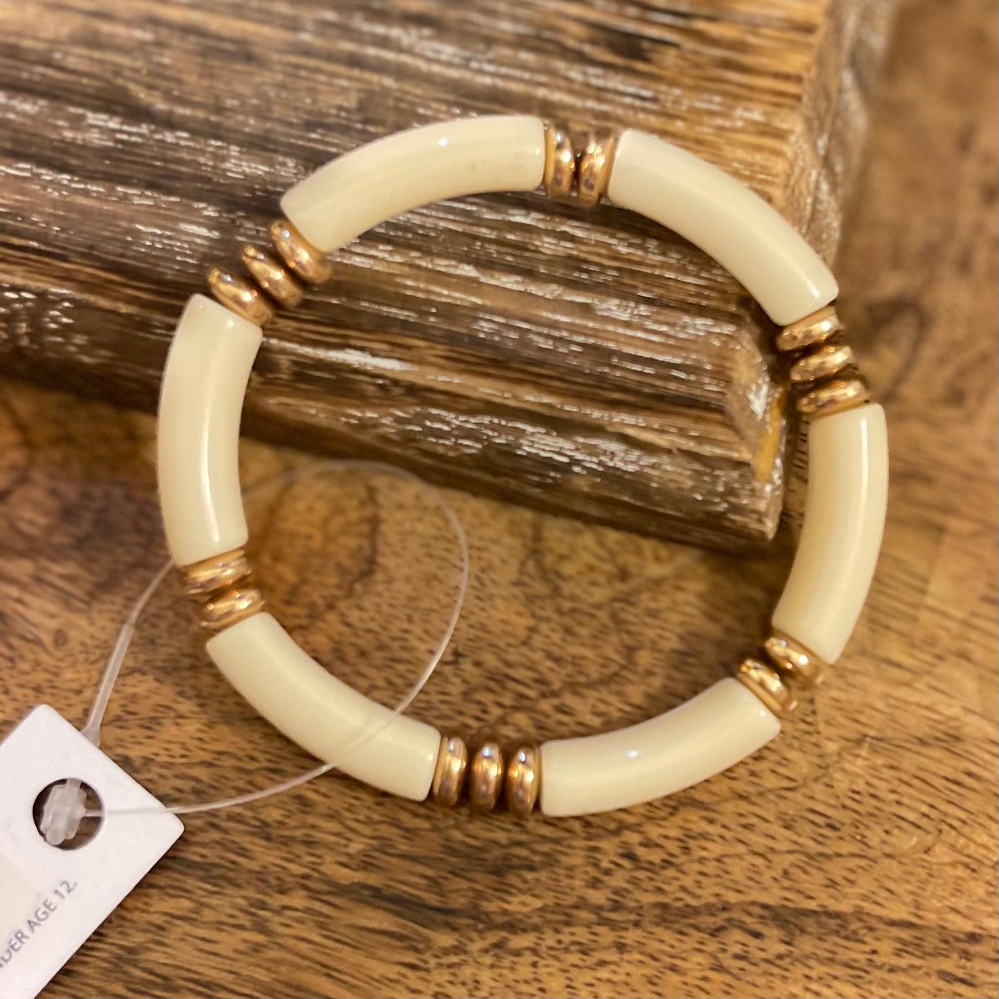 Acrylic Tube Stretch Bracelets