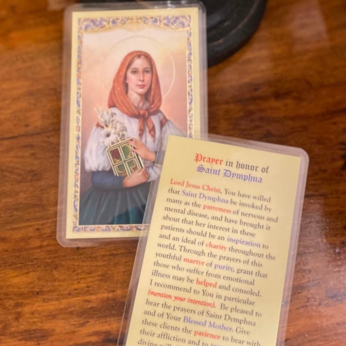 Saint Dymphna Prayer Cards