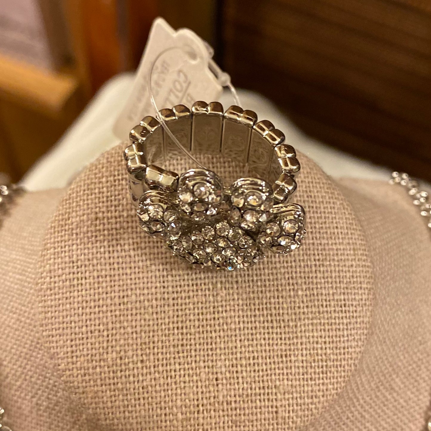 Paws Crystal Necklace or Ring