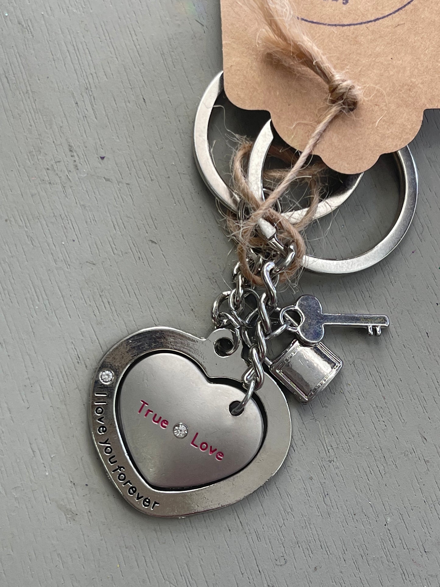Valentine’s Day ~ Nesting Heart Keychain Set