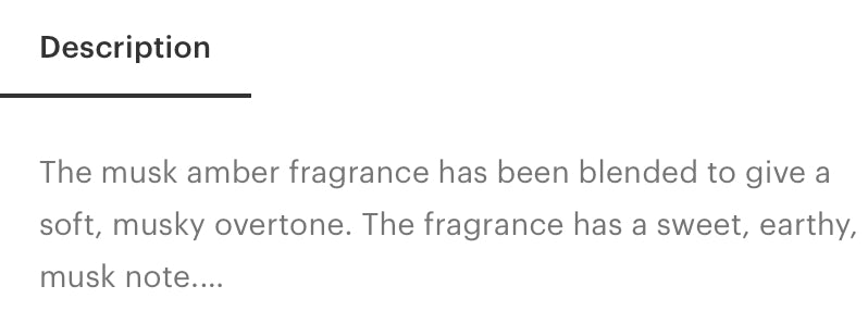 Musk Amber Fragrance Oil in a Convenient 10ml or 5ml Rollerball