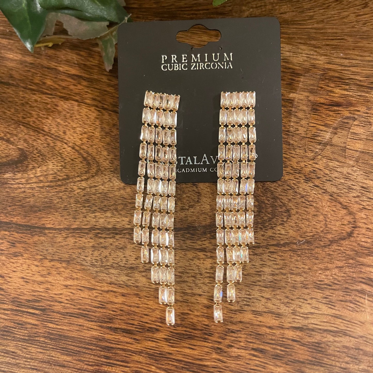 Earrings - CZ Studded Earrings