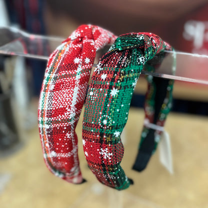 Christmas Top Knot Headband for all Ages