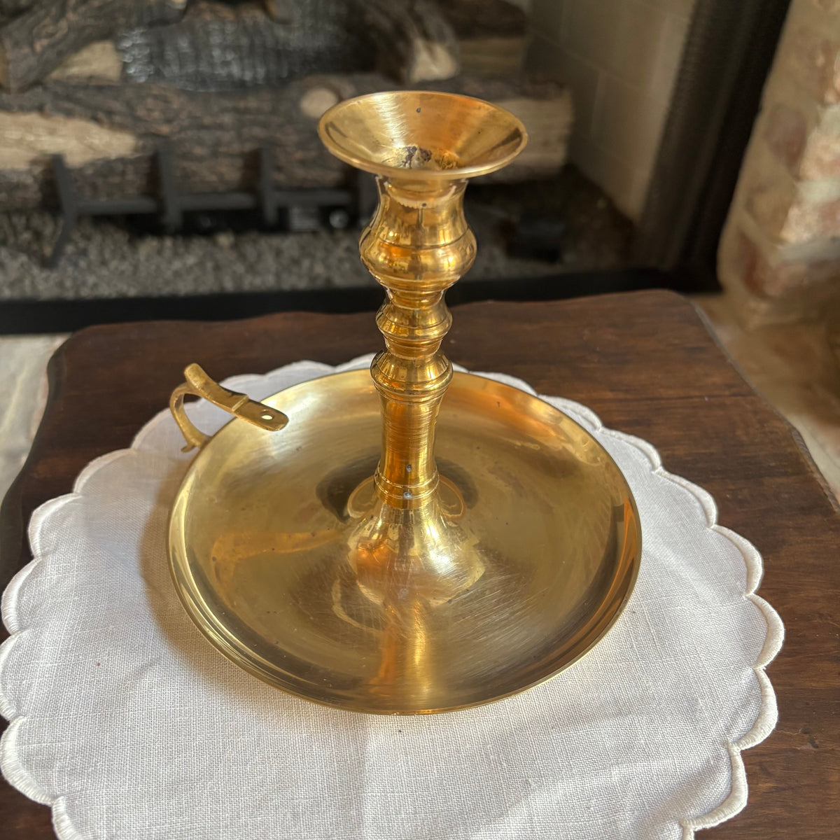 Solid Brass Chamberstick