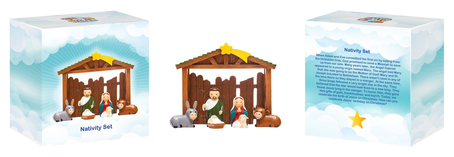 Nativity Set • Statue