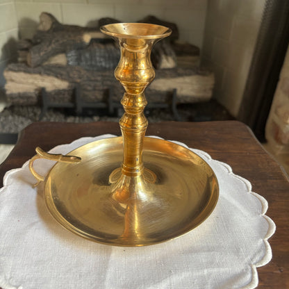 Solid Brass Chamberstick