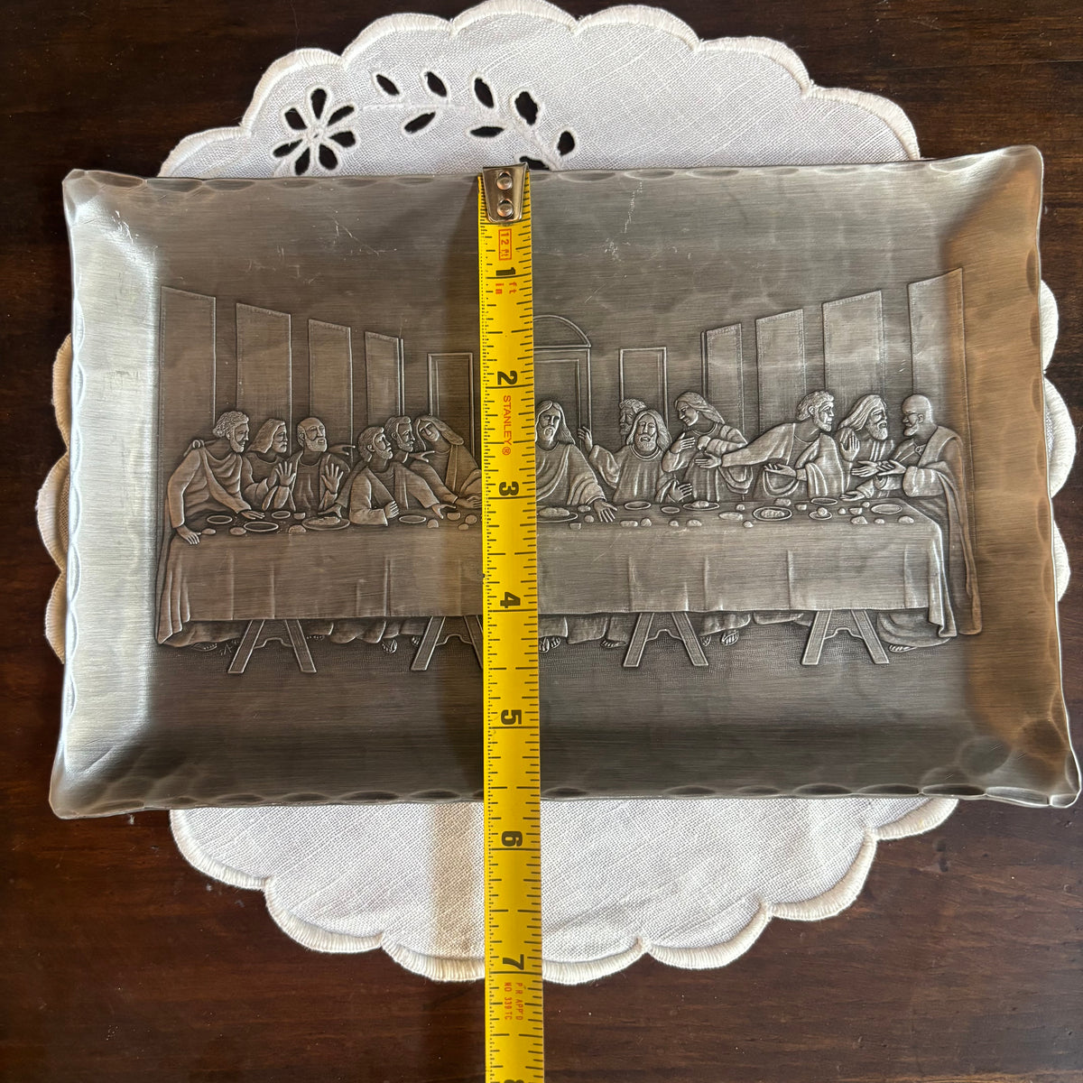 The Last Supper in Cast Aluminum