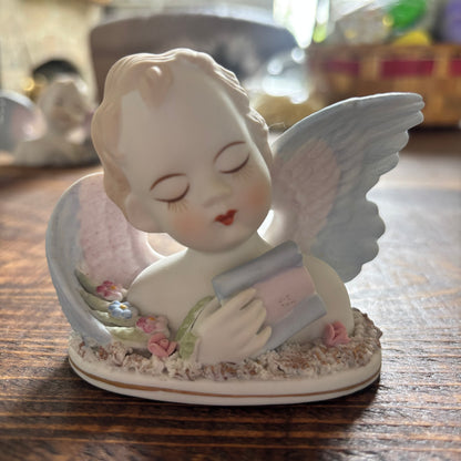Lefton China 1950’s - Set of 4 Angels with Music Notes